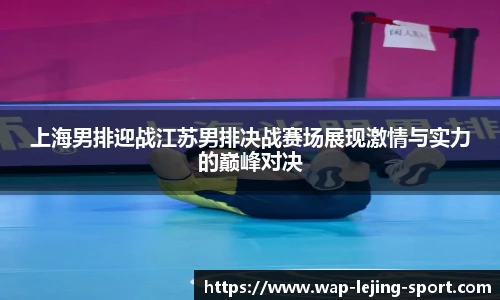 上海男排迎战江苏男排决战赛场展现激情与实力的巅峰对决